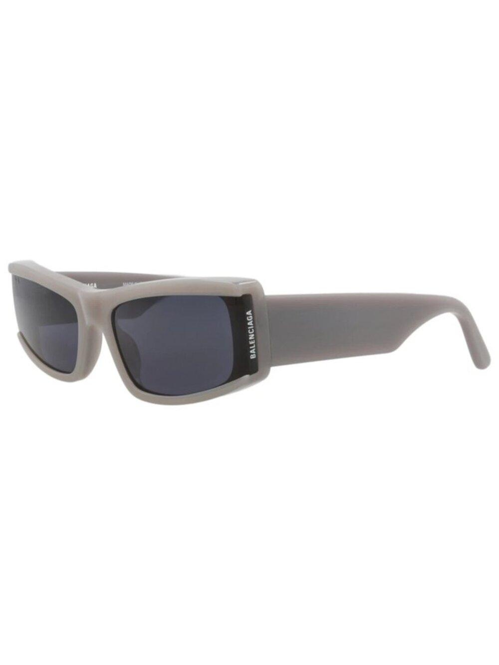 New Balenciaga Women's Sunglasses Cat Eye Recycled Acetate Frame Unisex Grey